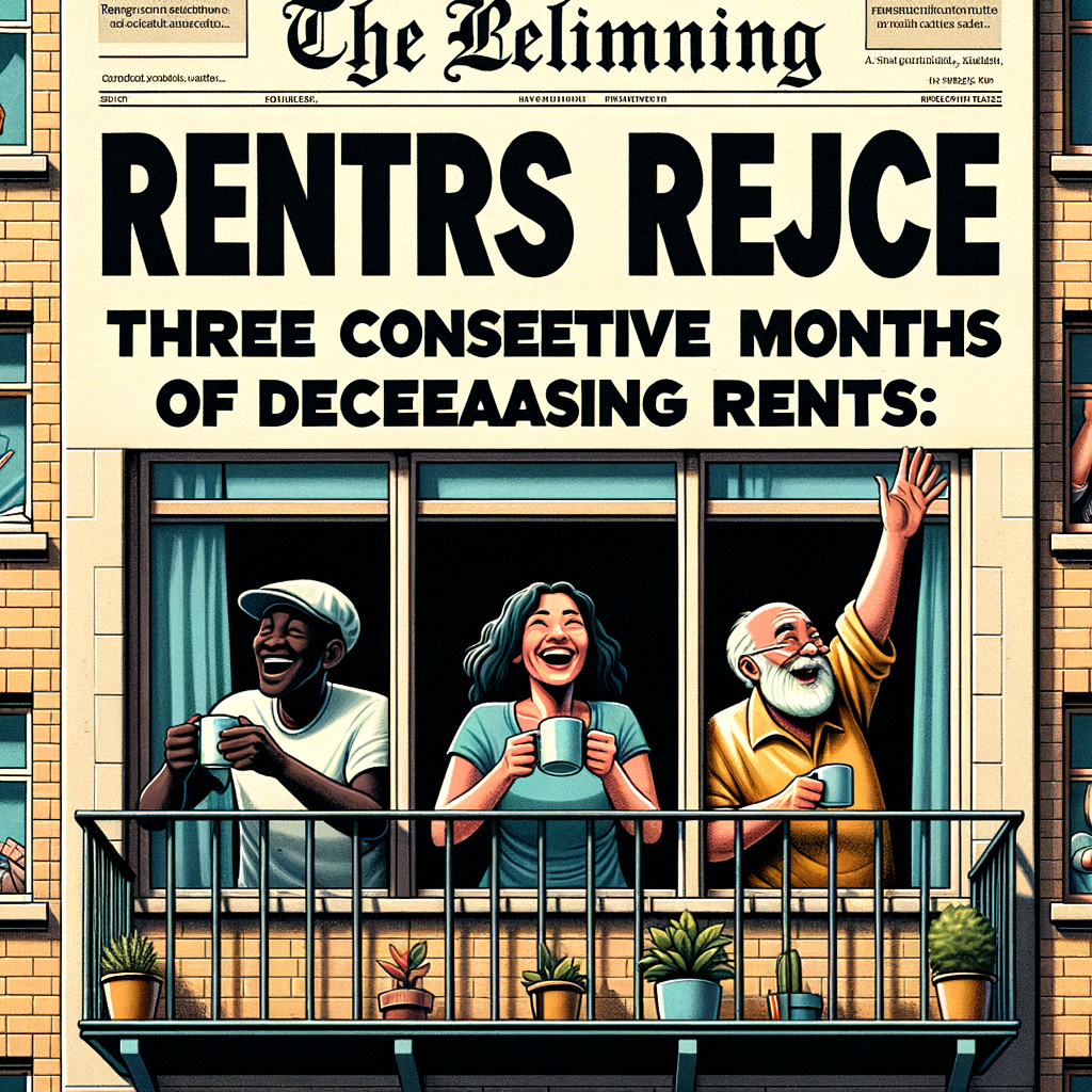 Renters Rejoice: Three Consecutive Months of Decreasing Rents