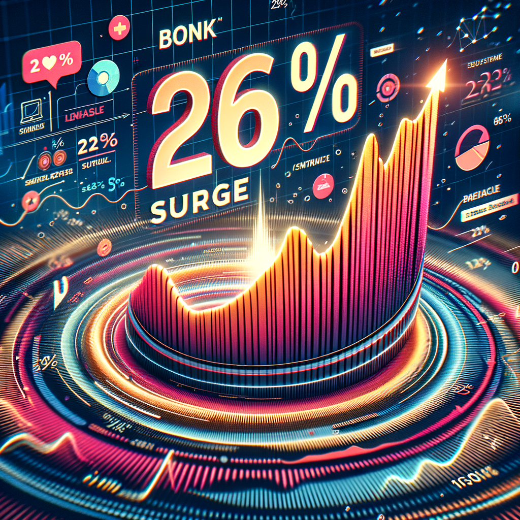 BONK Surges 26% as Social Engagement Skyrockets