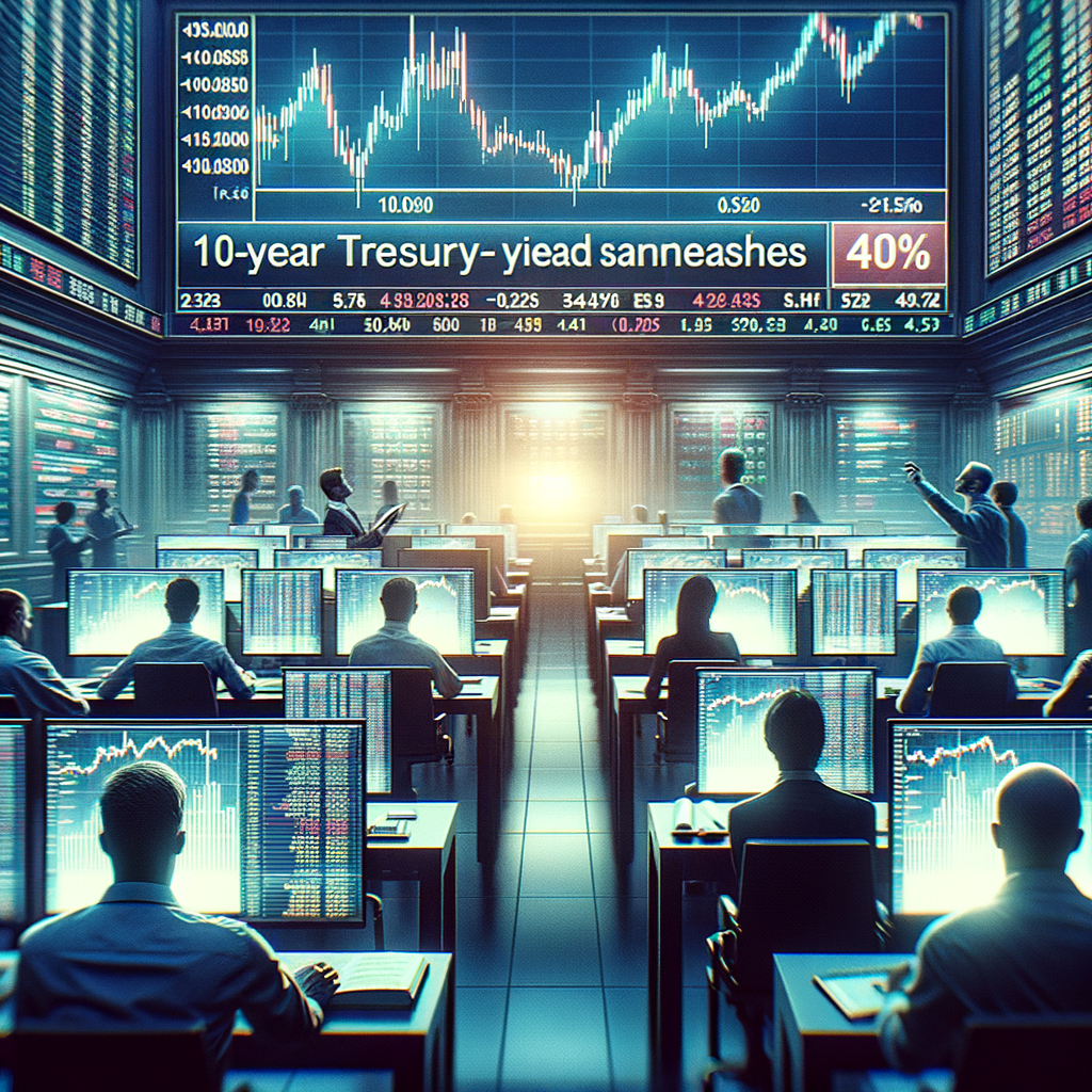 Traders Analyze Latest Fedspeak as 10-Year Treasury Yield Surpasses 4%