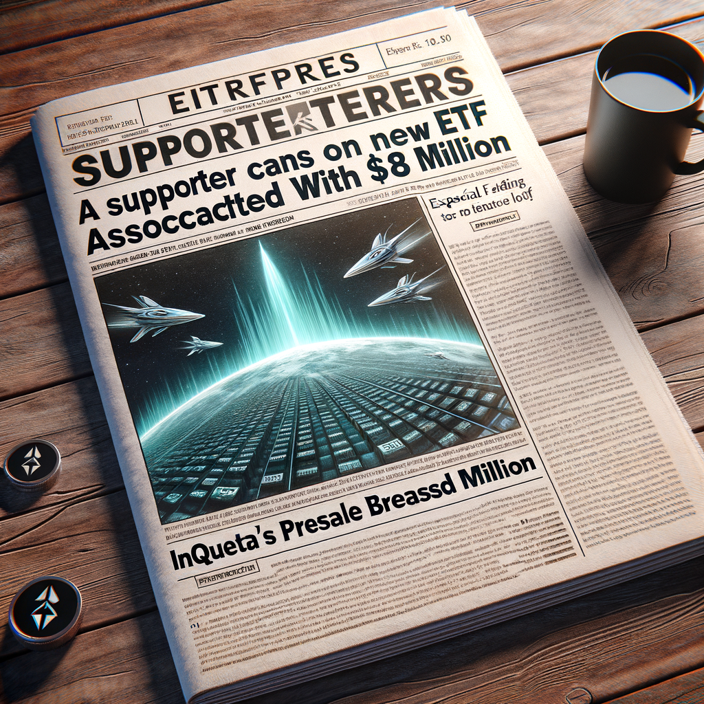 XRP Supporter's Comments on ETF Launch; InQubeta Presale Surpasses $8 Million