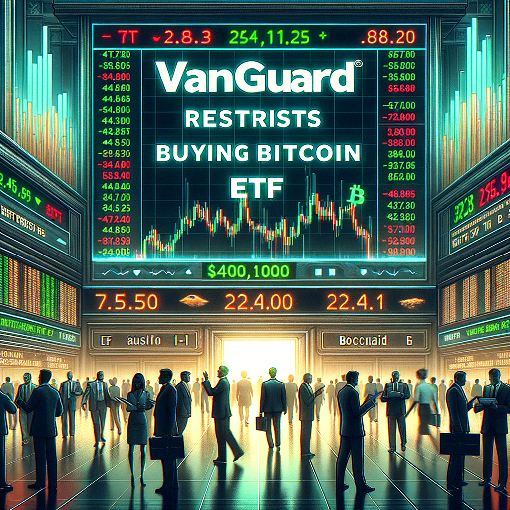 Vanguard restricts buying Bitcoin ETF