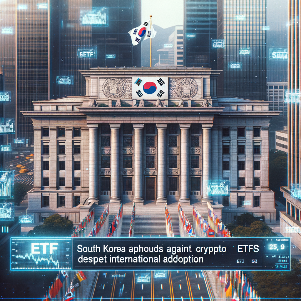 South Korea Remains Resolute in Banning Crypto ETFs Despite US Approval
