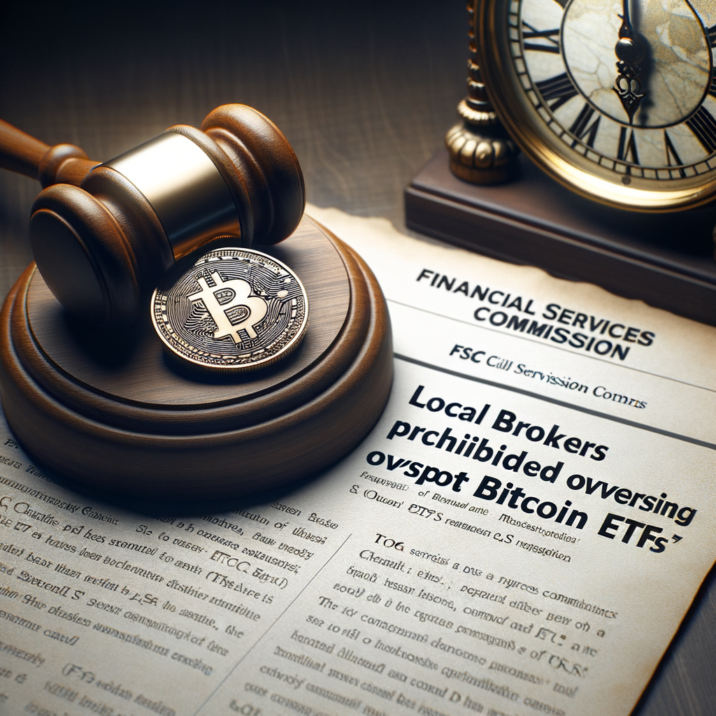 Korea's Financial Services Commission (FSC) Prohibits Local Brokers from Offering Overseas Spot Bitcoin ETFs