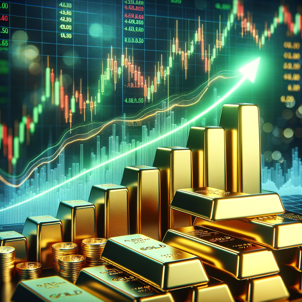 Gold futures set to achieve largest daily increase since mid-December